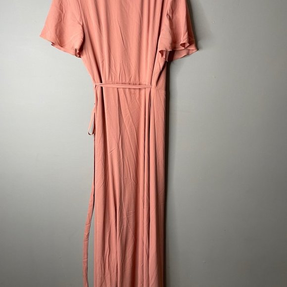 Show me your mumu wrap dress noelle flutter maxi - Picture 9 of 12